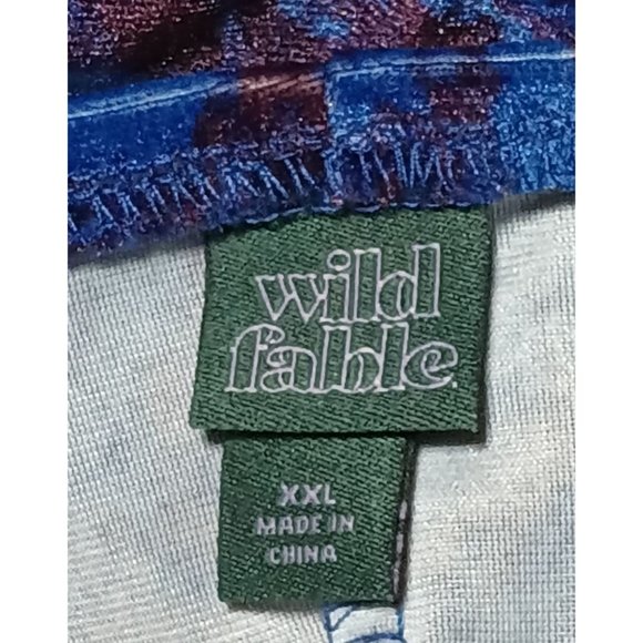 Wild Fable Dress Womens Size XXL Blue Purple Velvet Long Sleeve Ruched Bodycon - Picture 9 of 11